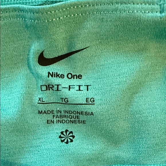 Nike Kids Turquoise Leggings - Picture 5 of 6